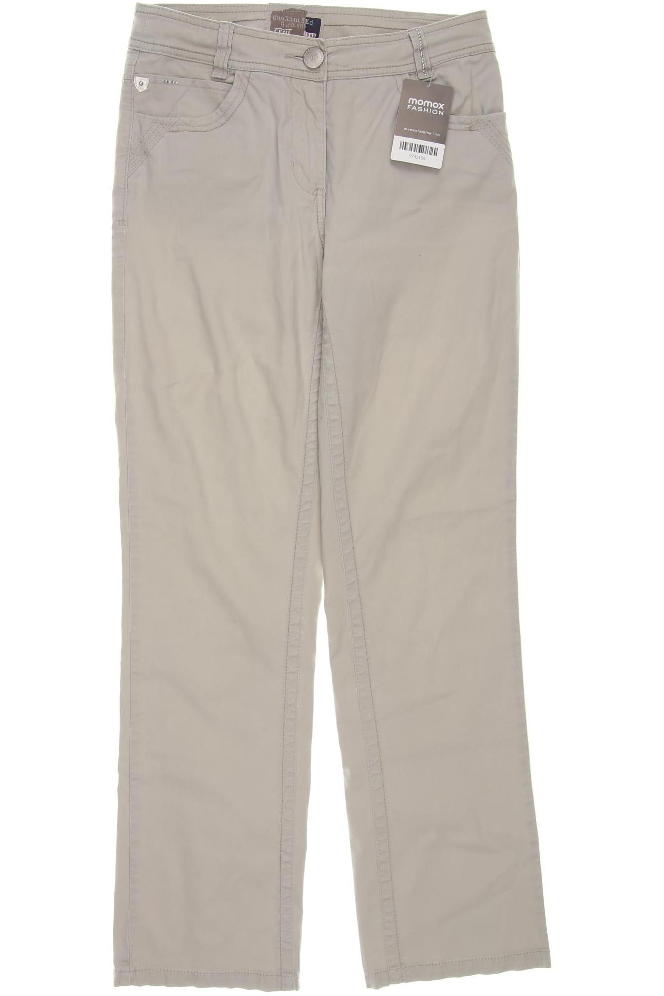 Cecil Damen Jeans, cremeweiß, Gr. 36 von cecil