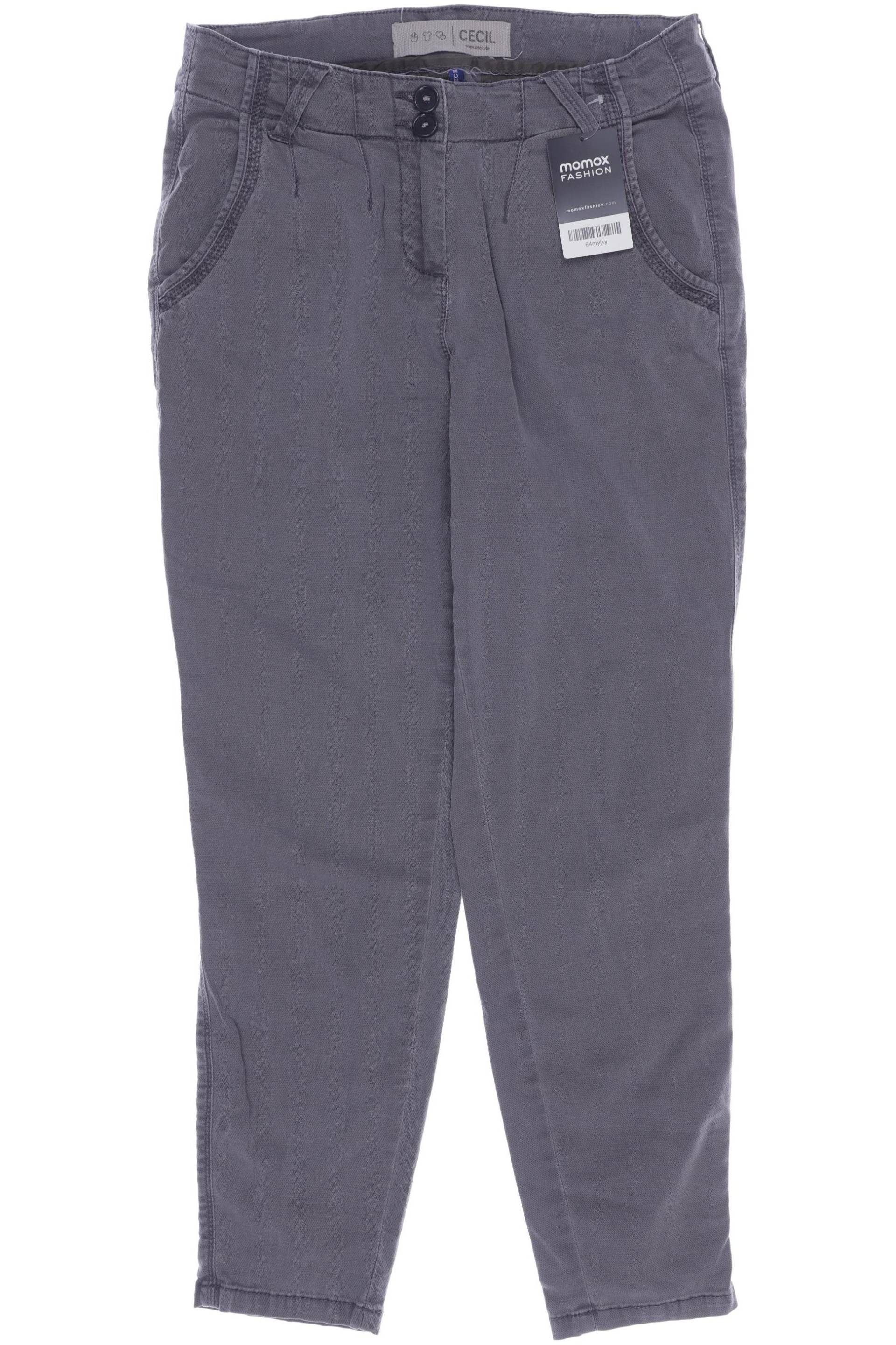 Cecil Damen Jeans, grau, Gr. 36 von cecil