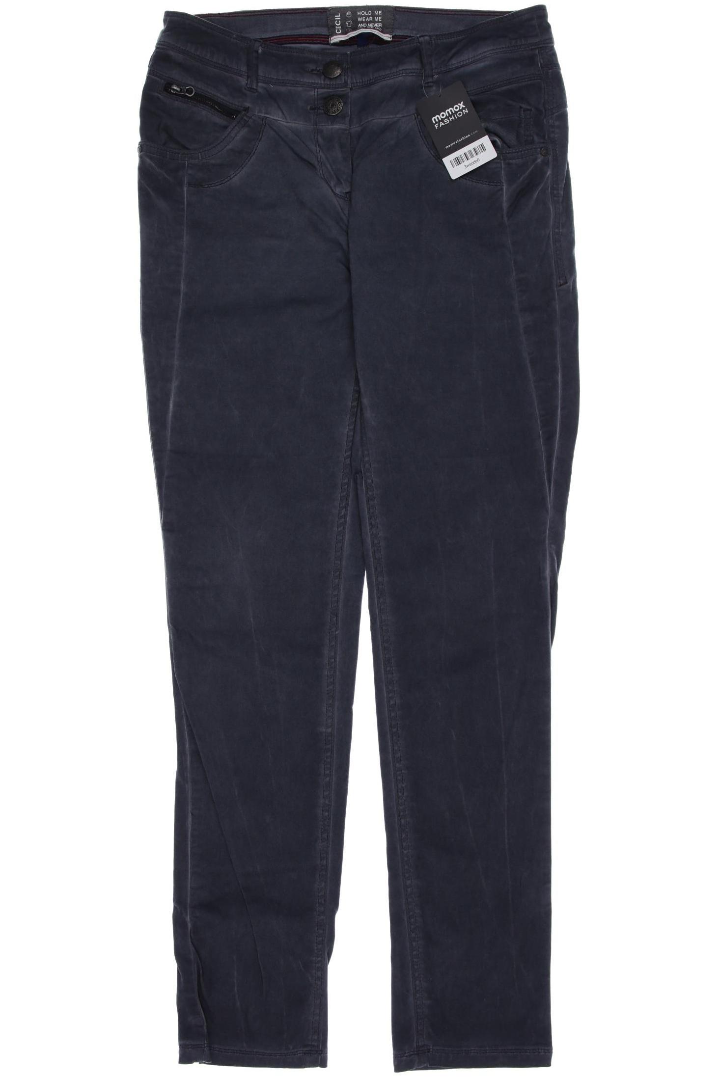 Cecil Damen Jeans, grau, Gr. 38 von cecil
