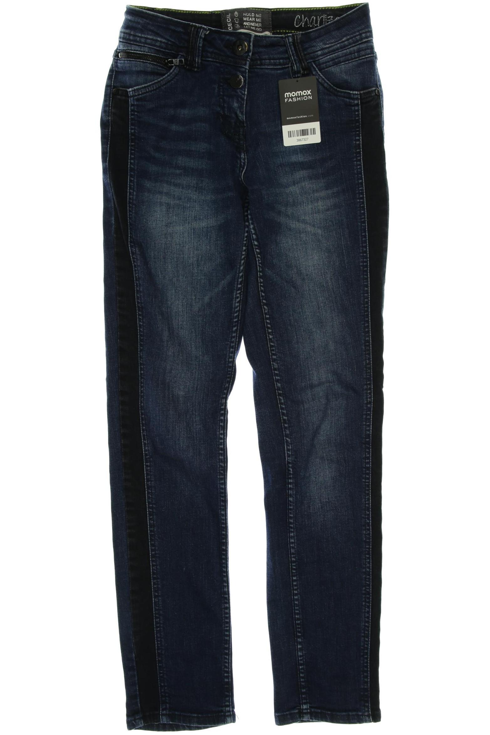 Cecil Damen Jeans, marineblau, Gr. 32 von cecil