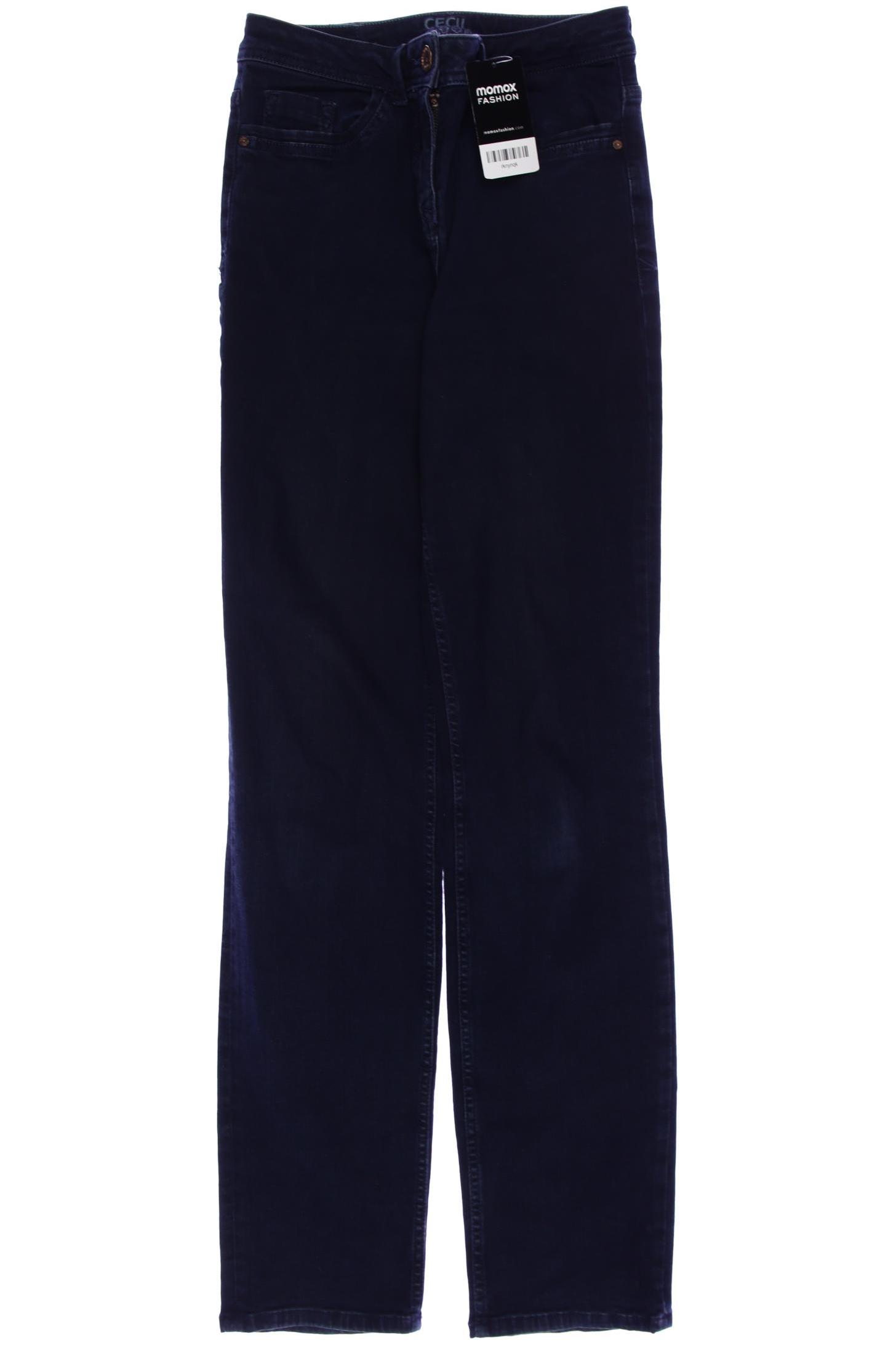 Cecil Damen Jeans, marineblau, Gr. 36 von cecil