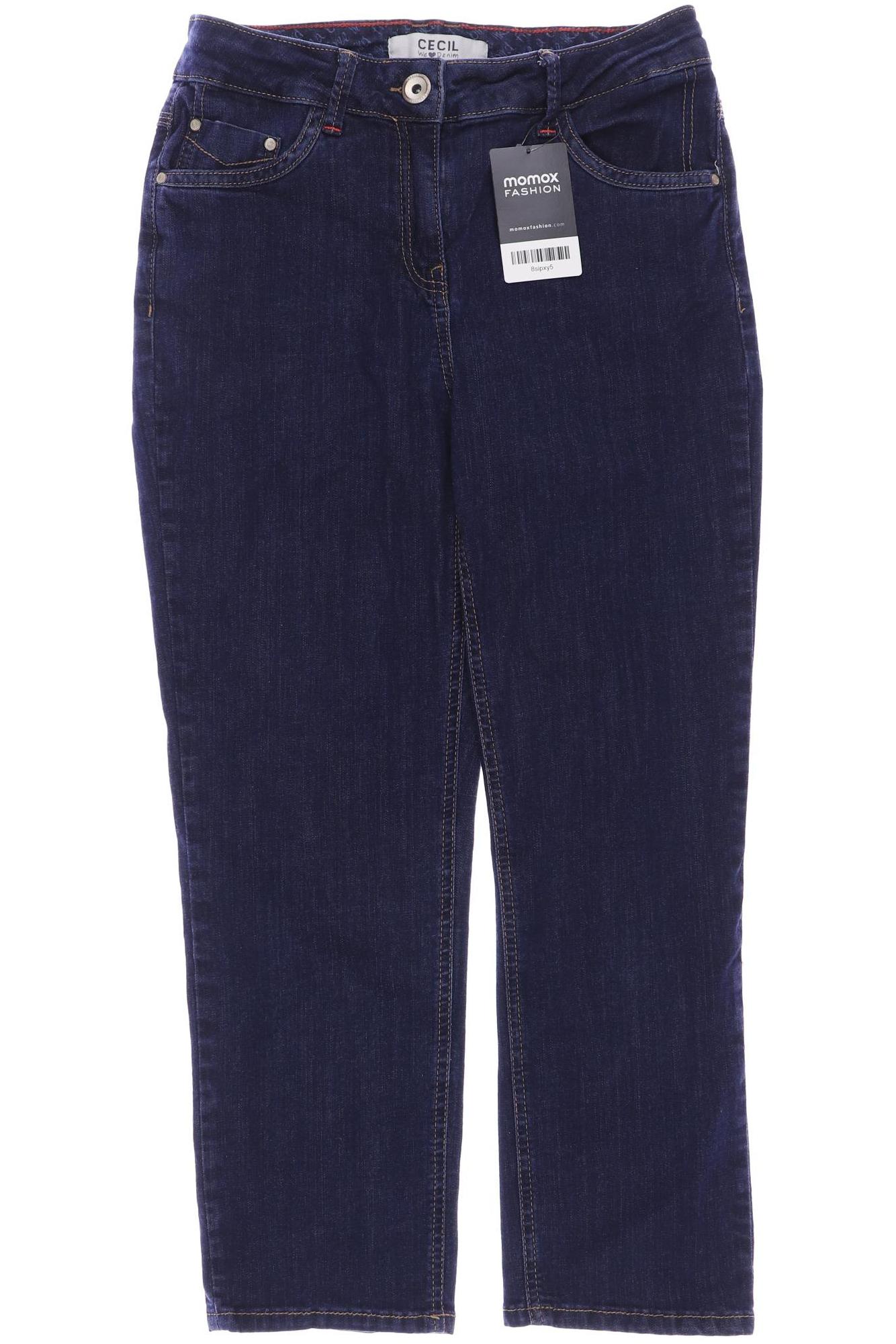 Cecil Damen Jeans, marineblau, Gr. 38 von cecil