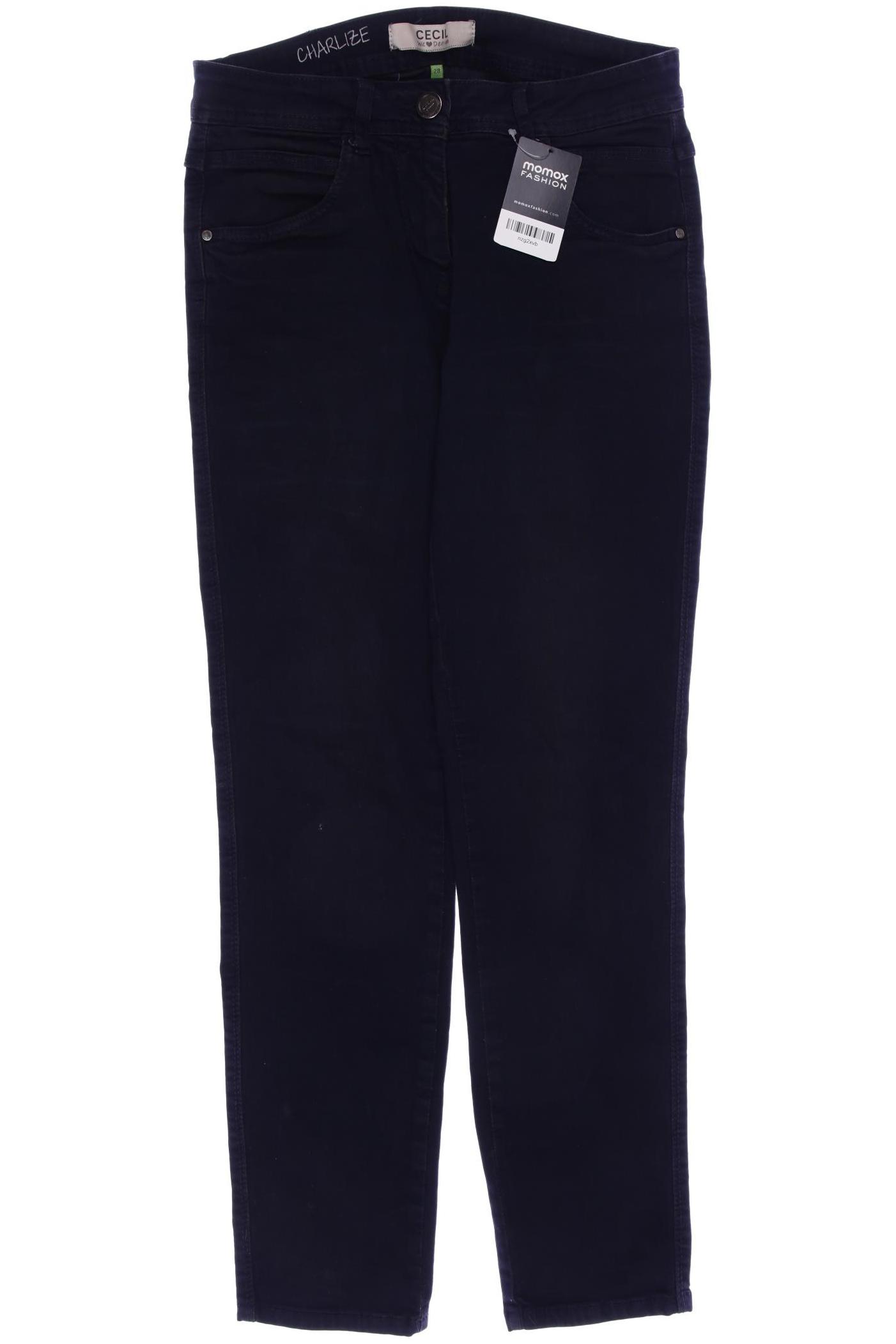 CECIL Damen Jeans, schwarz von cecil