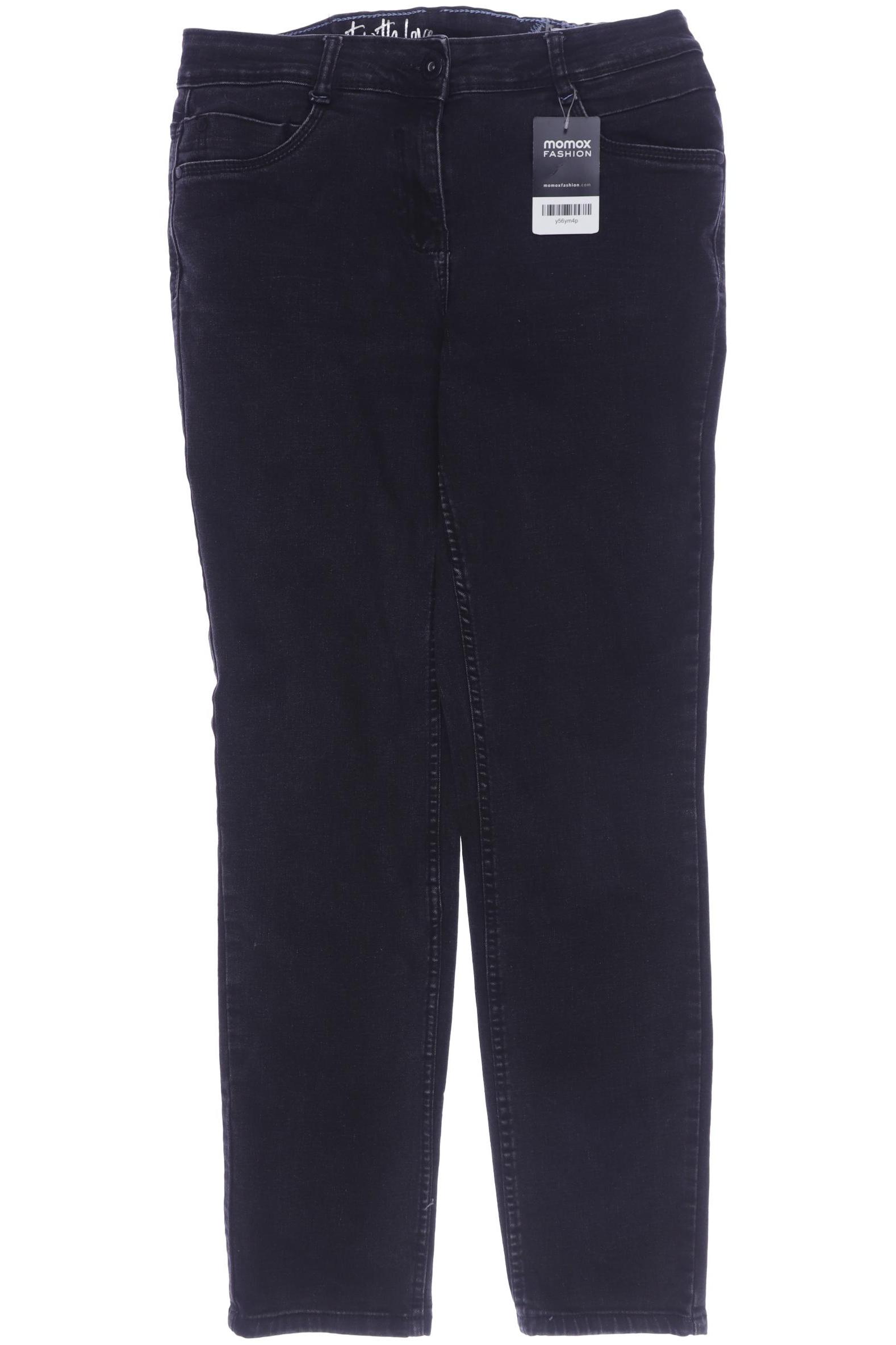 CECIL Damen Jeans, schwarz von cecil