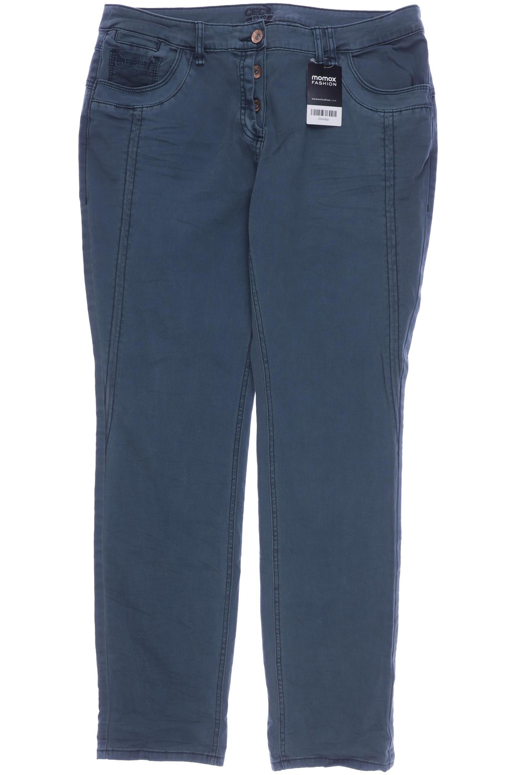 CECIL Damen Jeans, türkis von cecil