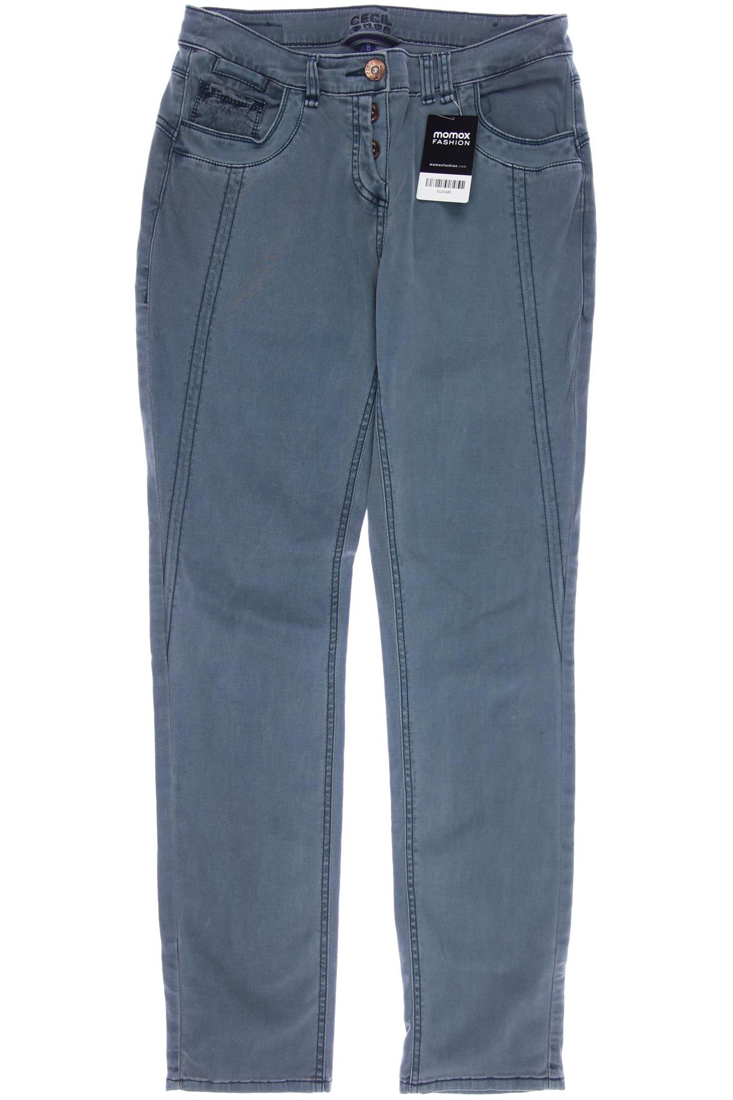 CECIL Damen Jeans, türkis von cecil