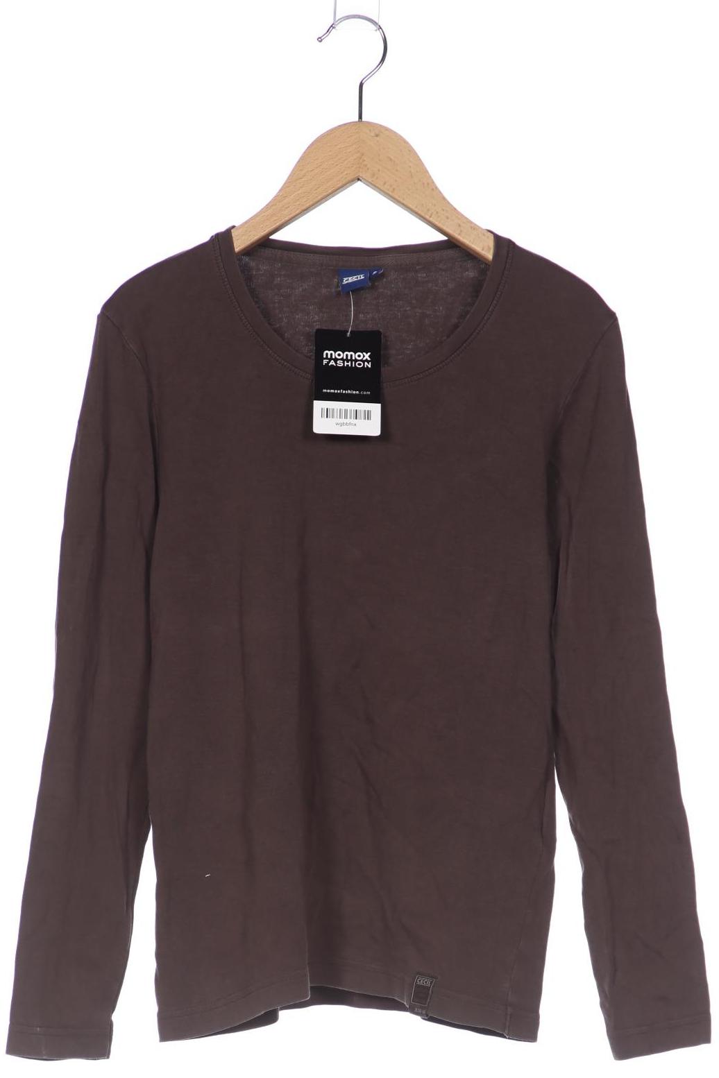 CECIL Damen Langarmshirt, braun von cecil