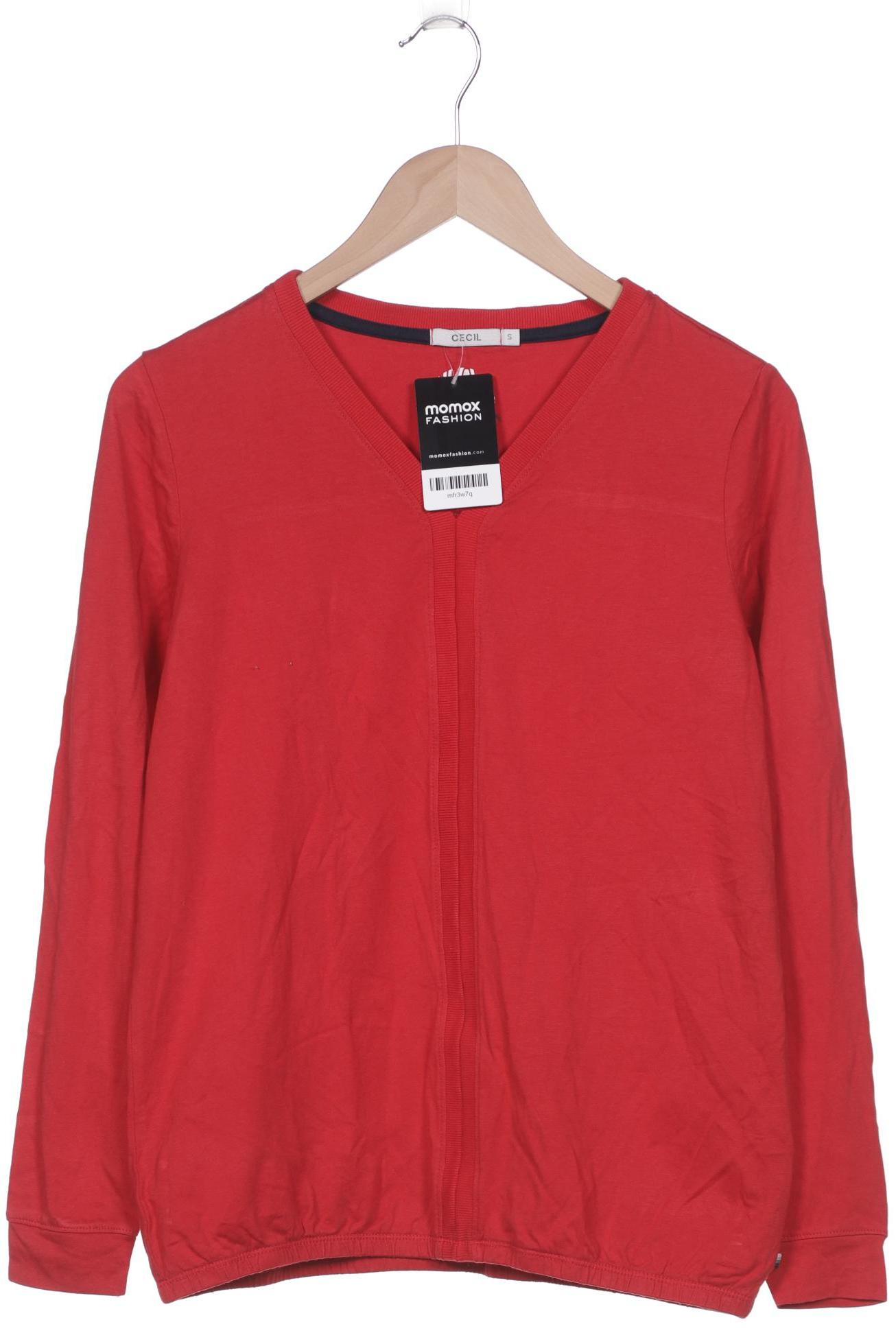 CECIL Damen Langarmshirt, rot von cecil