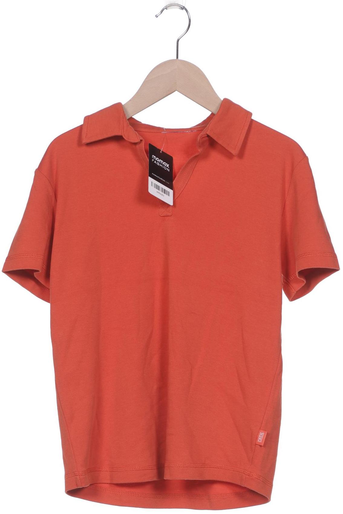 CECIL Damen Poloshirt, orange von cecil