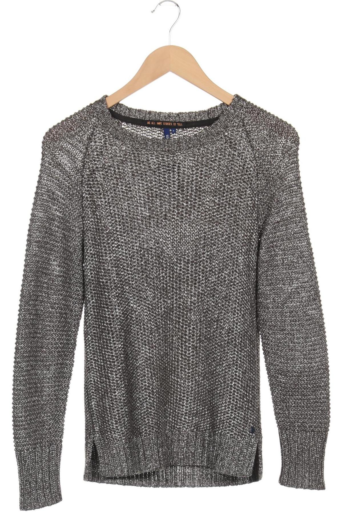 CECIL Damen Pullover, silber von cecil