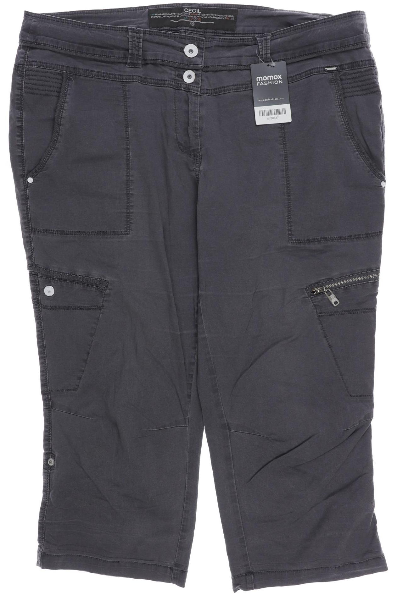 CECIL Damen Stoffhose, grau von cecil