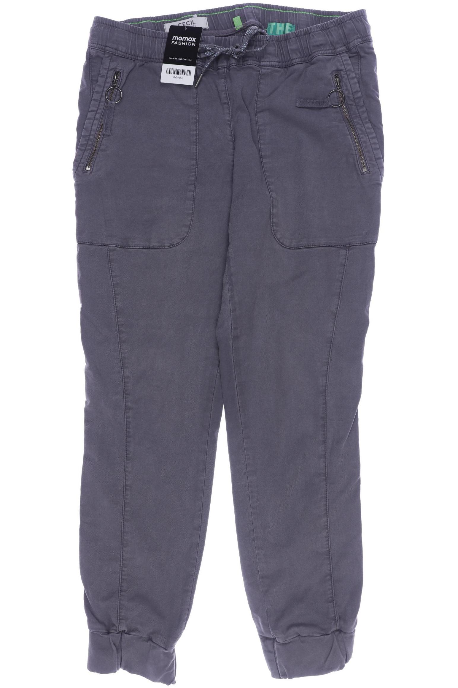 CECIL Damen Stoffhose, grau von cecil