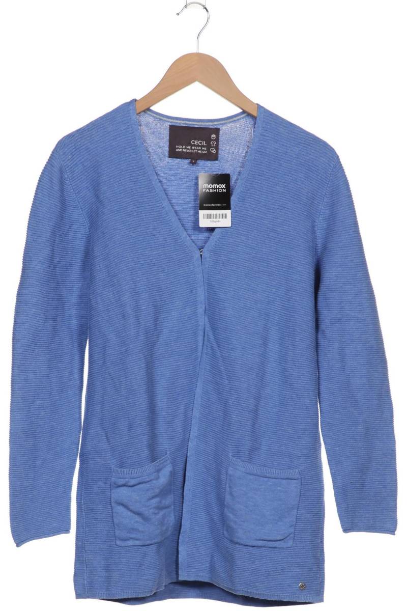 CECIL Damen Strickjacke, blau von cecil