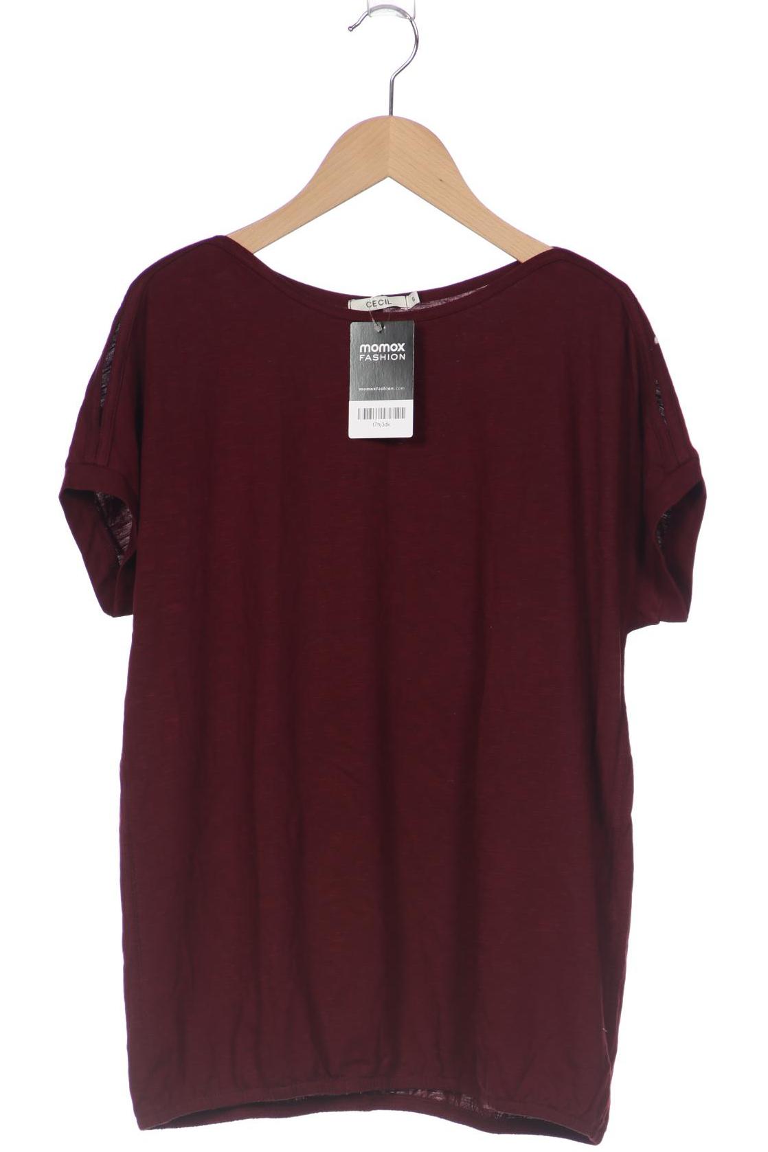 CECIL Damen T-Shirt, bordeaux von cecil