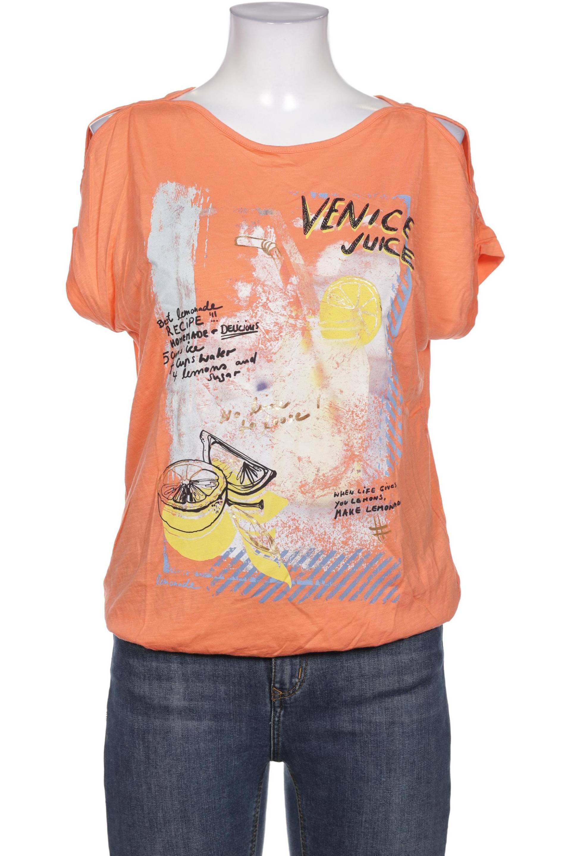 Cecil Damen T-Shirt, orange, Gr. 36 von cecil