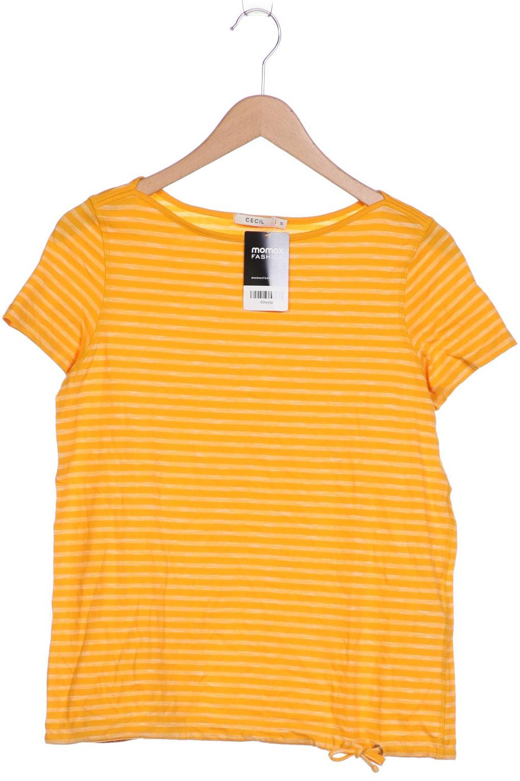 CECIL Damen T-Shirt, orange von cecil
