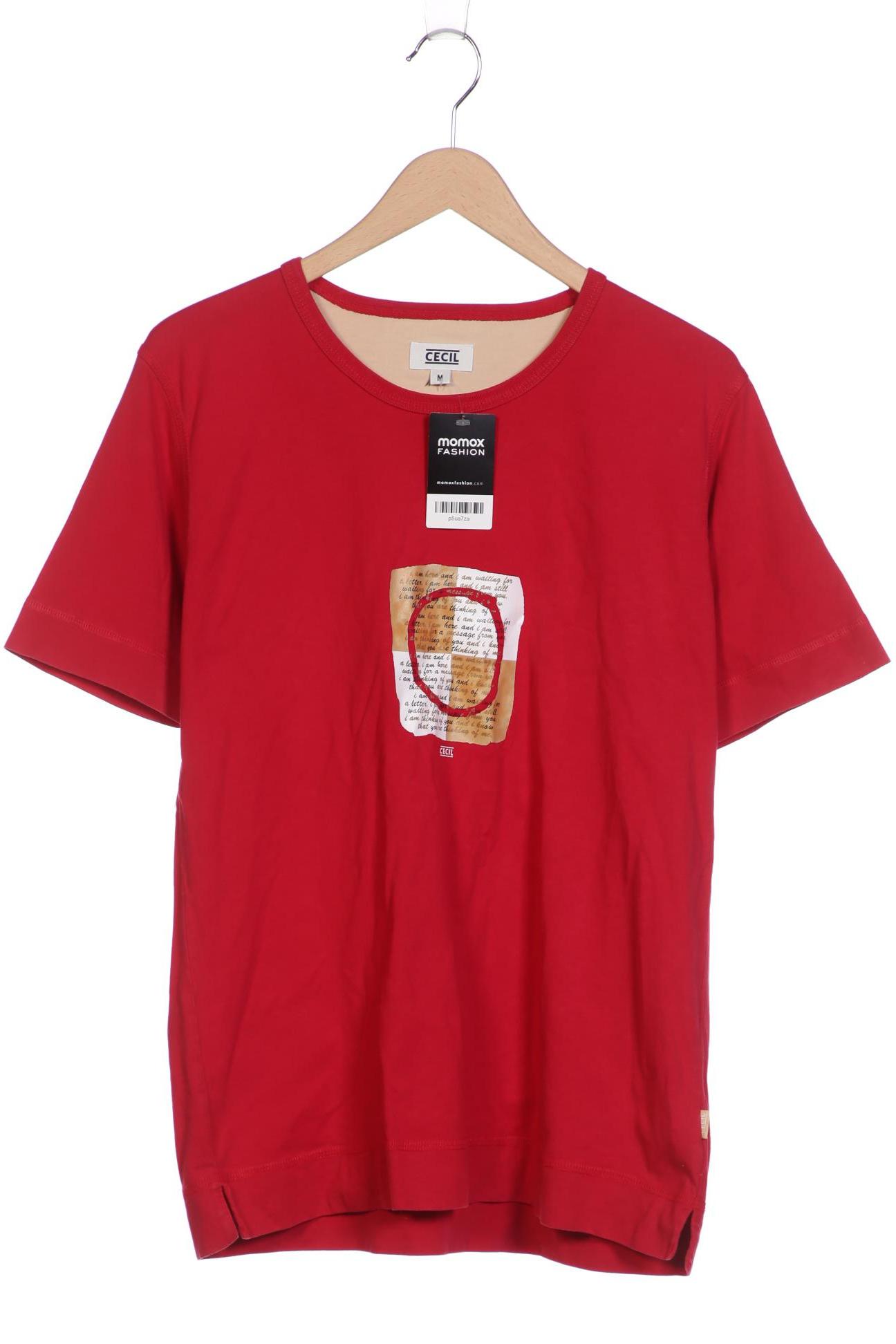 CECIL Herren T-Shirt, rot von cecil