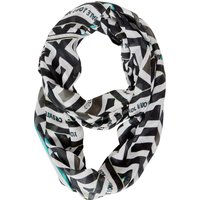 Cecil Damen Loop Tuch black white printed One Size von cecil