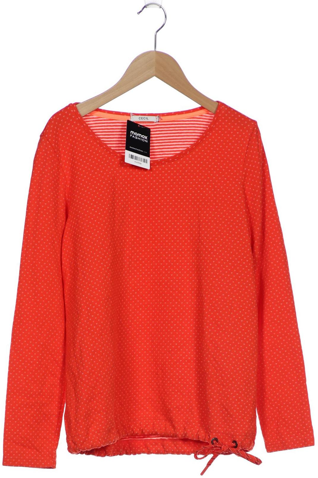 Cecil Damen Pullover, orange, Gr. 42 von cecil