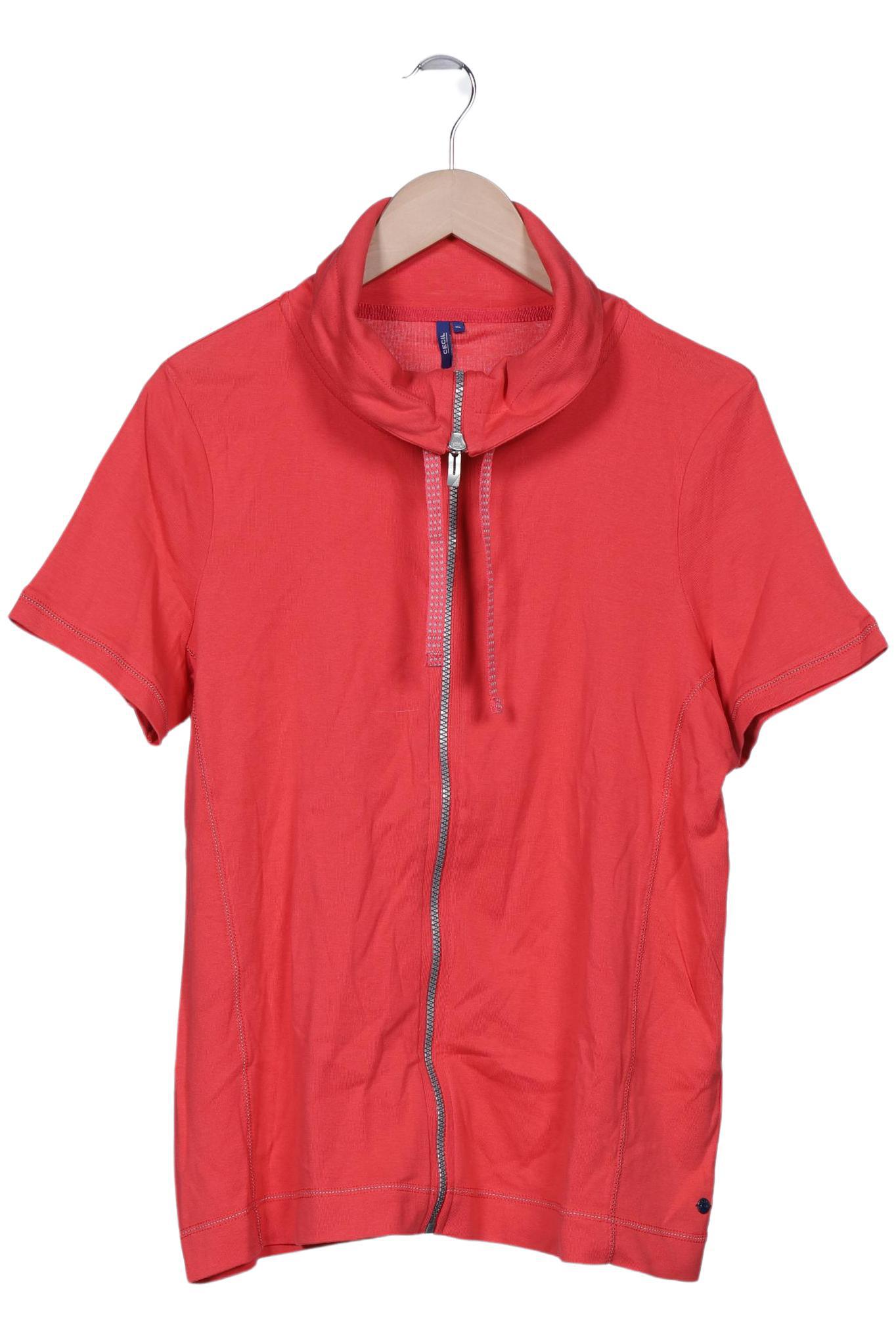 Cecil Damen T-Shirt, orange, Gr. 44 von cecil