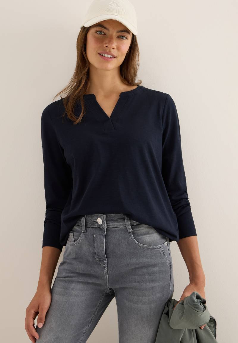 Cecil Langarmshirt, im Tunika-Look von cecil
