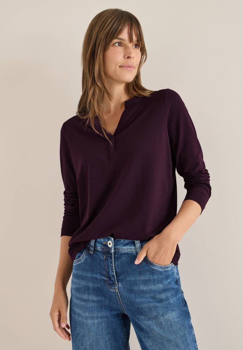 Cecil Langarmshirt im Tunika-Look von cecil