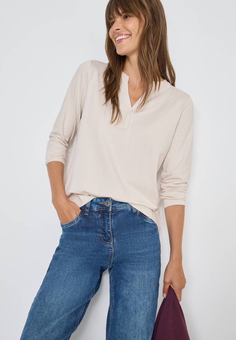 Cecil Langarmshirt im Tunika-Look von cecil