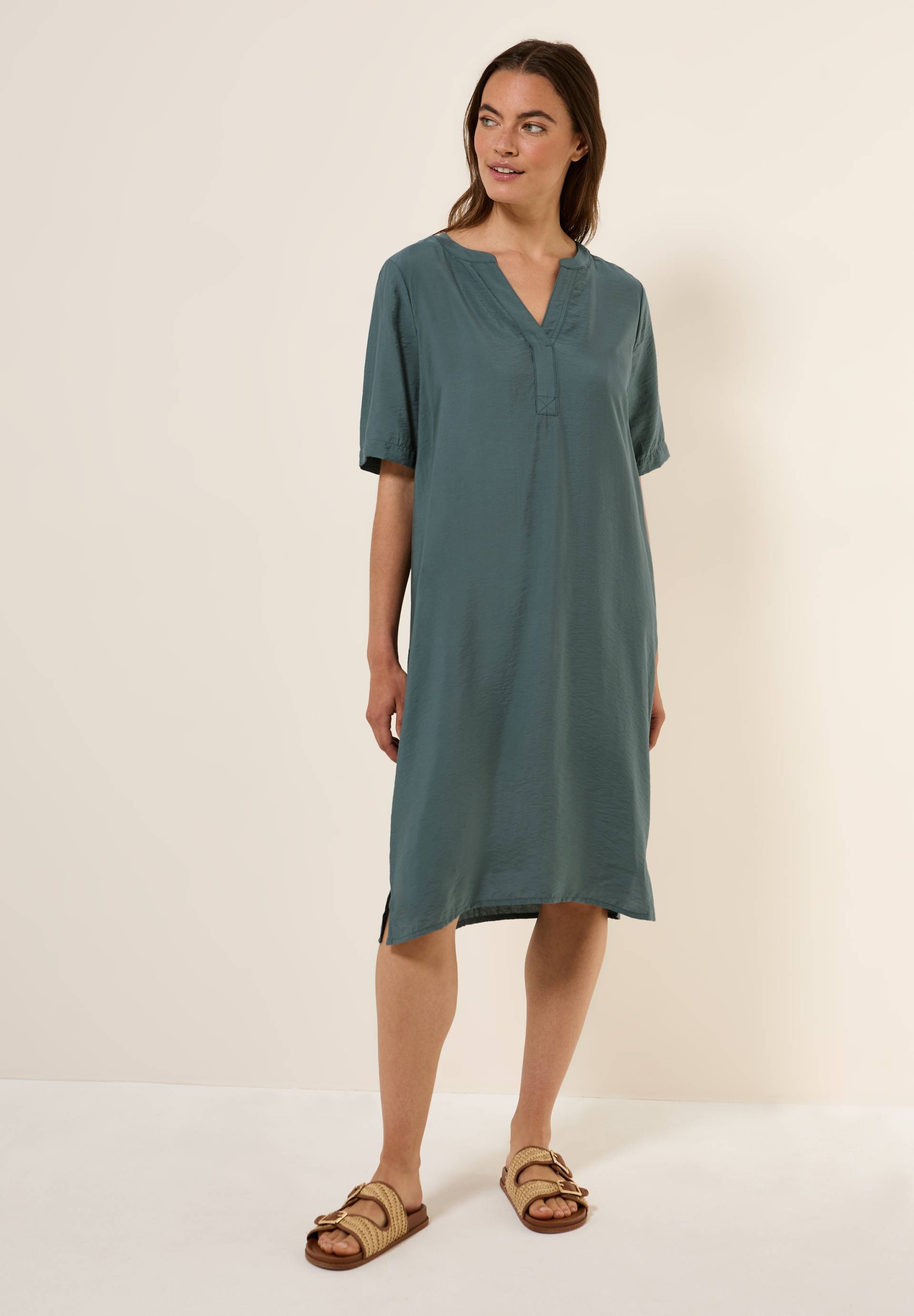 Cecil Shirtkleid, in Unifarbe von cecil