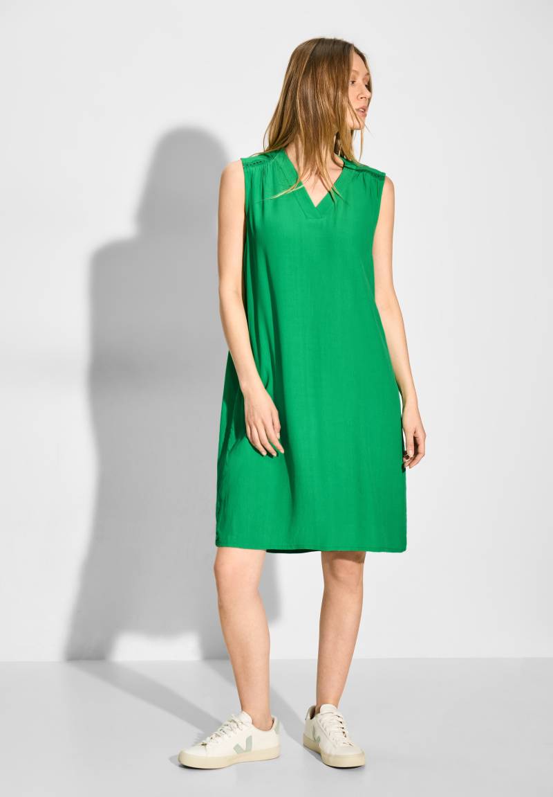Cecil Sommerkleid Ohne Taschen in Crepe Optik von cecil