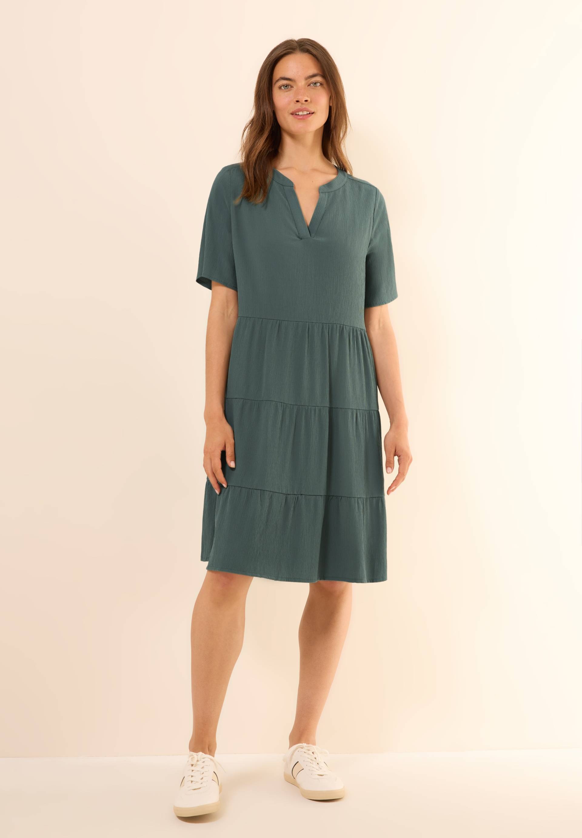 Cecil Sommerkleid Ohne Taschen in Unifarbe von cecil