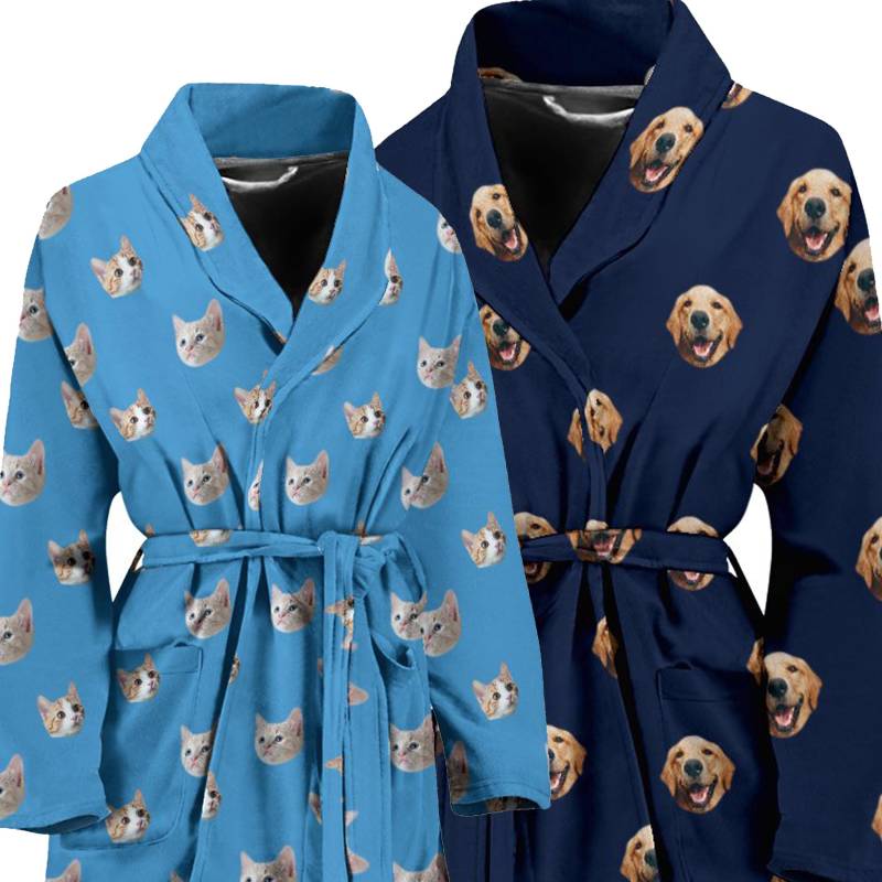 Benutzerdefinierte Gesicht Robe, Benutzerdefinierte Bademantel, Bademäntel, Haustier Gesicht, Katzen Hund Mama Geschenk, Hund, Katzenliebhaber Benutzerdefinierte Gesicht Robe, Benutzerdefinierte Bademantel, Bademäntel, Haustier Gesicht, Katzen Hund Mama Geschenk, Hund, Katzenliebhaber von celebrationfactory