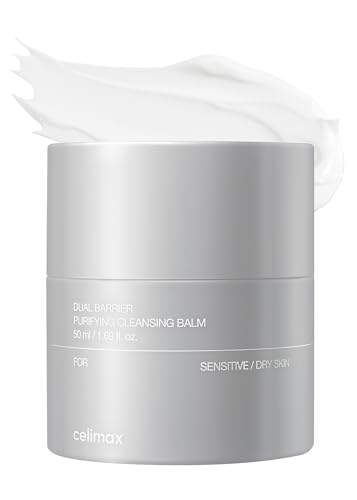 celimax Reinigungsbalsam mit doppelter Barriere, mit Ceramiden, Make-up-Entferner, wasserdicht, Porenreiniger, für den täglichen Gebrauch, 50 ml von celimax