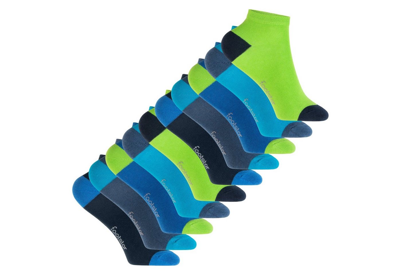 celodoro Kurzsocken Kinder Baumwoll Kurzschaft Socken (10 Paar) von celodoro