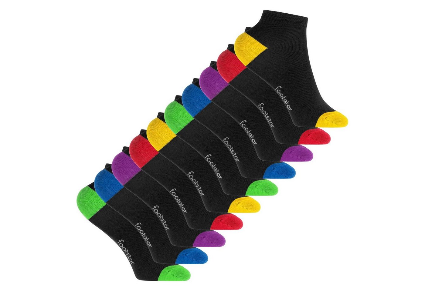 celodoro Kurzsocken Kinder Baumwoll Kurzschaft Socken (10 Paar) von celodoro