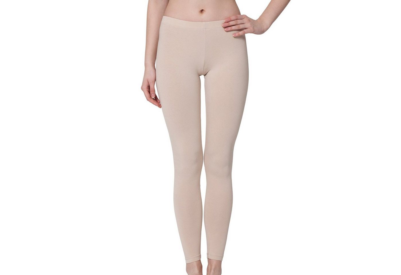 celodoro Leggings Damen Leggings, stretchige Jersey Hose aus Baumwolle von celodoro