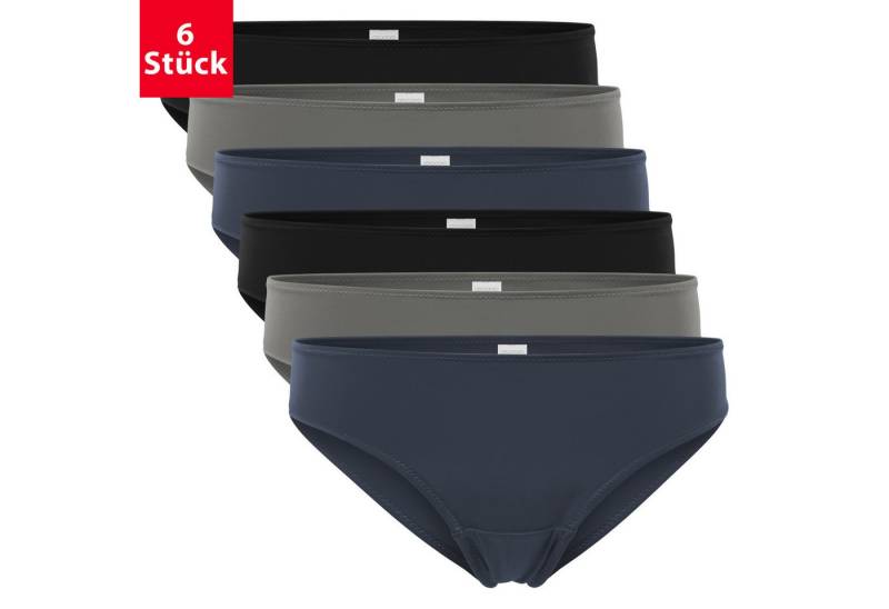 celodoro Slip Damen Bikini Slip aus Quick Dry-Fasern (6er Pack) von celodoro