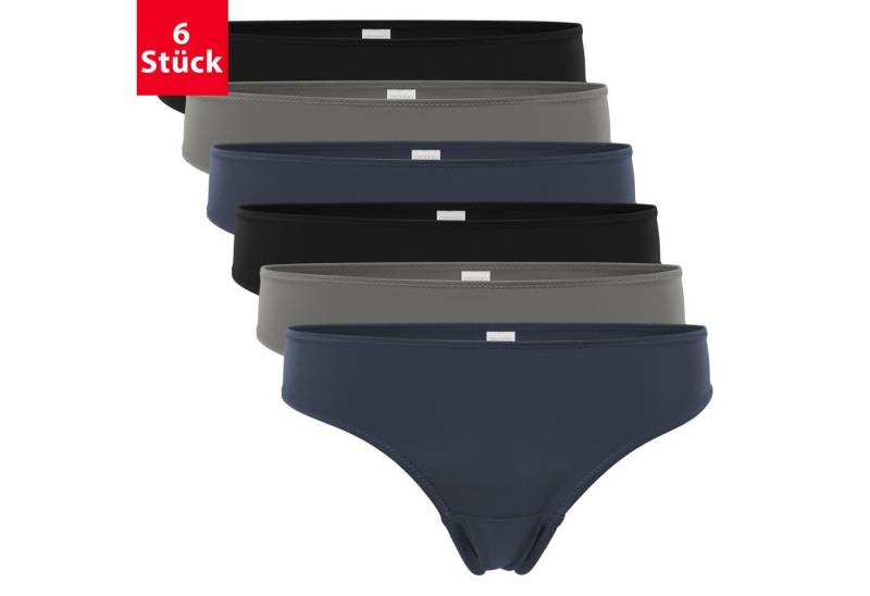 celodoro Tanga Damen String Tanga (6er Pack) Mini-Slips Quick Dry-Faser von celodoro