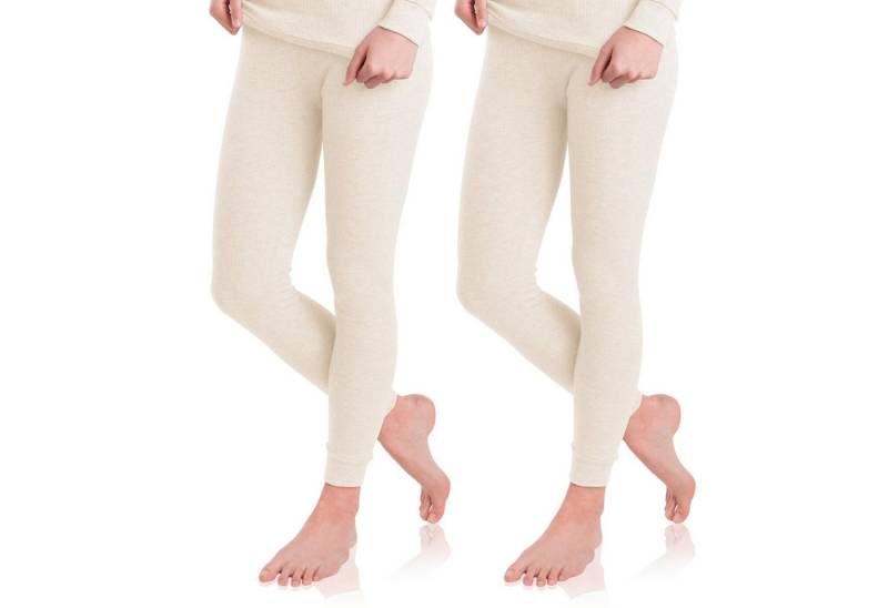 celodoro Thermounterhose 2er Pack Damen Ski- & Thermohose - Lange Winter Unterhose von celodoro