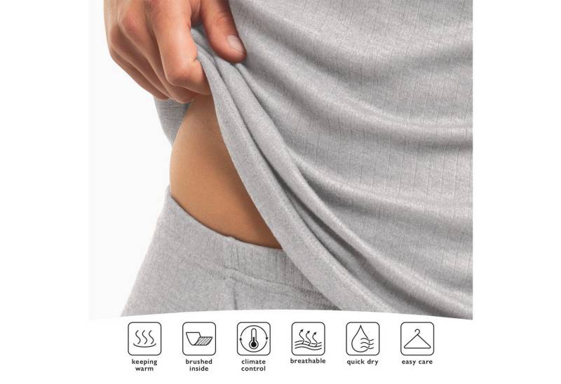 celodoro Thermounterhose 2er Pack Lange Kinder Thermo Unterhose Winter Unterwäsche von celodoro