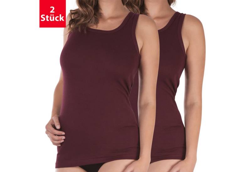 celodoro Unterhemd Damen Longshirt (1er, 2er oder 4er Pack) Feinripp Unterhemd von celodoro