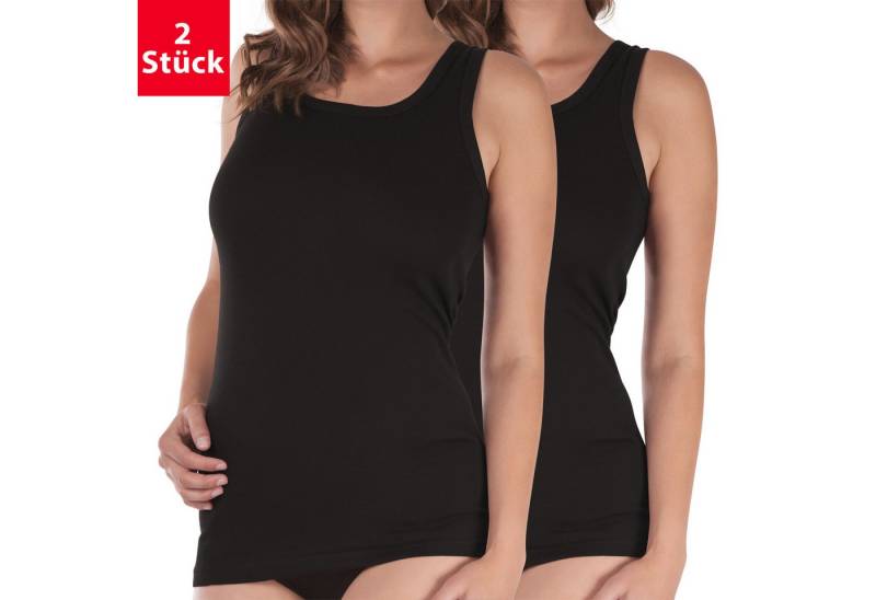 celodoro Unterhemd Damen Longshirt (1er, 2er oder 4er Pack) Feinripp Unterhemd von celodoro