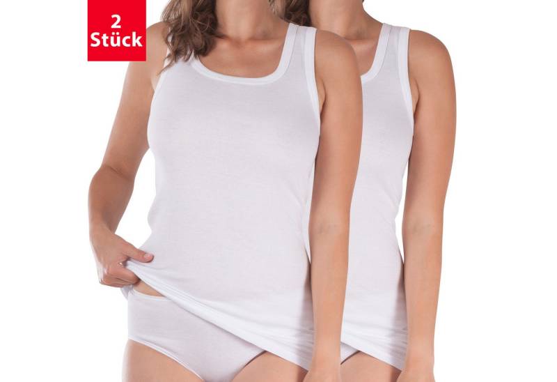 celodoro Unterhemd Damen Longshirt (1er, 2er oder 4er Pack) Feinripp Unterhemd von celodoro
