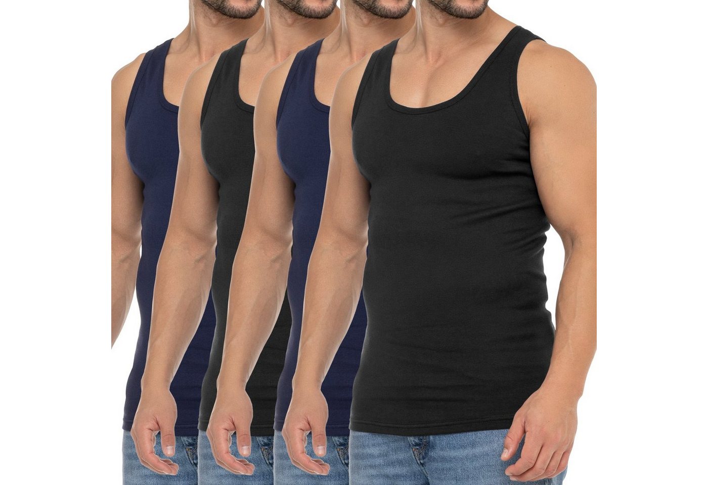 celodoro Unterhemd Herren Business Tank Top Achselhemd aus Baumwolle von celodoro