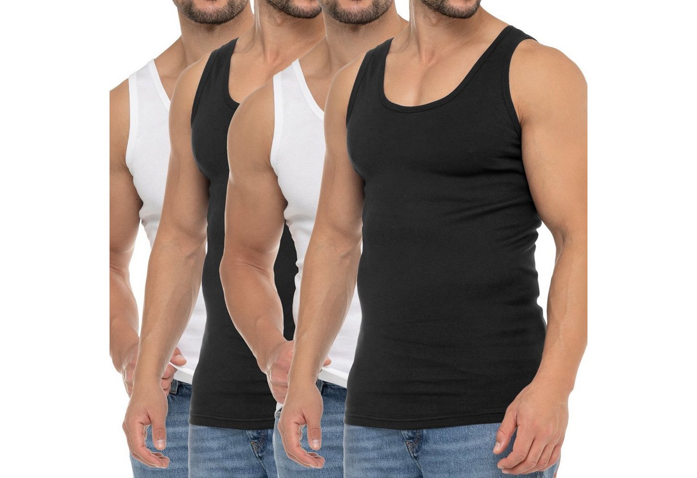 celodoro Unterhemd Herren Business Tank Top Achselhemd aus Baumwolle von celodoro