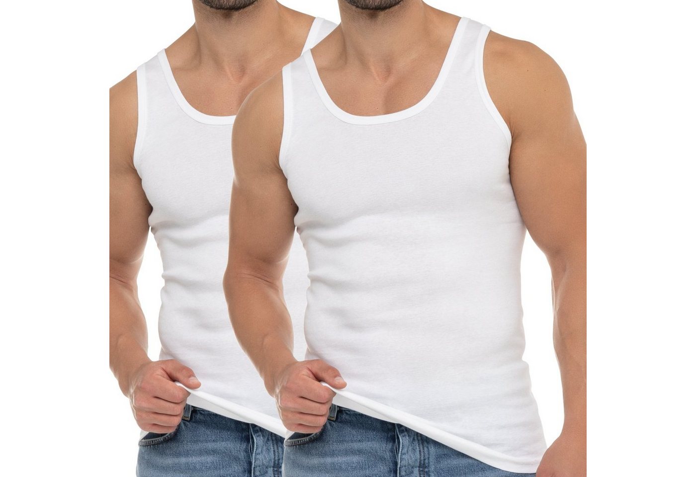 celodoro Unterhemd Herren Business Tank Top Achselhemd aus Baumwolle von celodoro