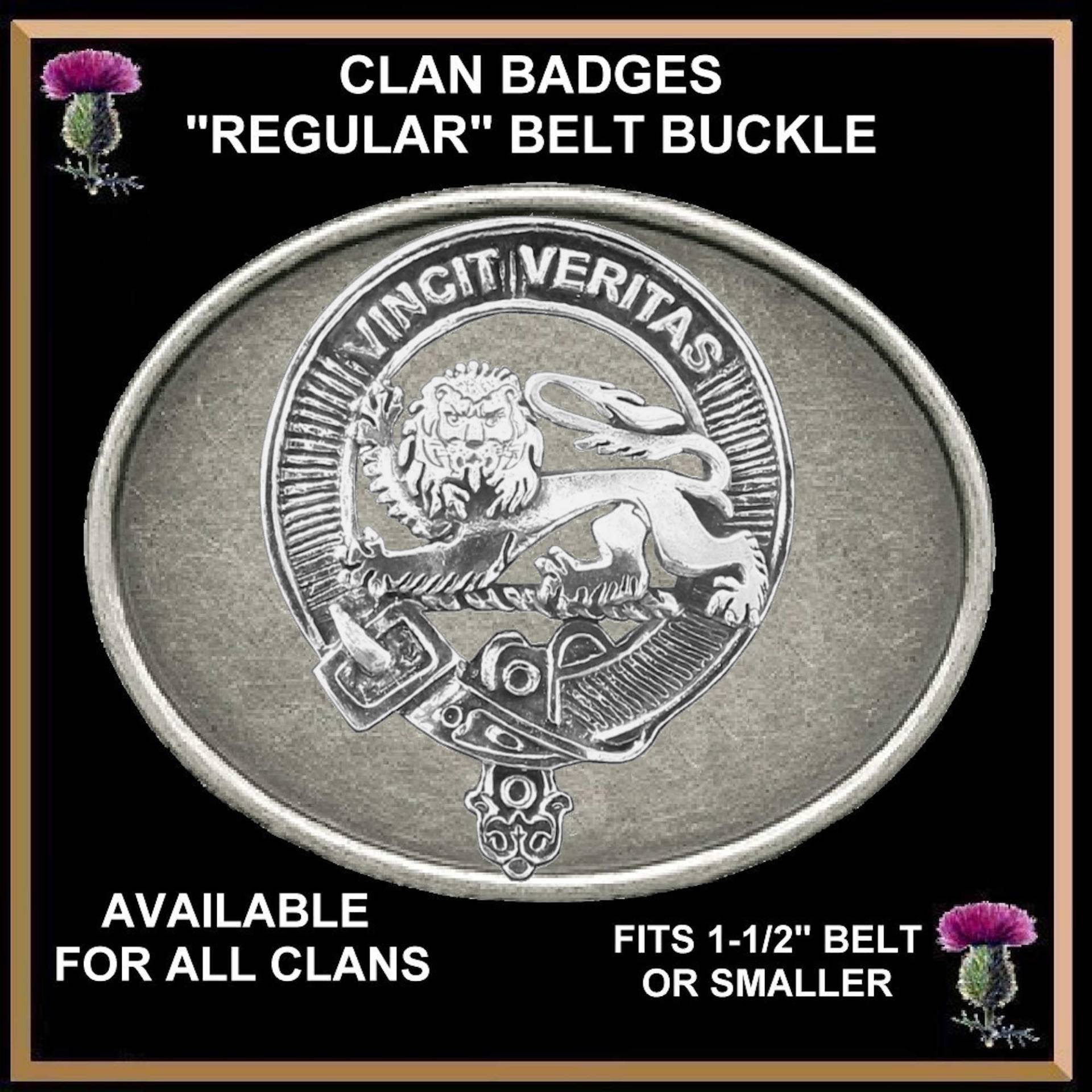 Baxter Clan Crest Regelmäßige Schnalle Baxter Clan Crest Regelmäßige Schnalle von celticstudio