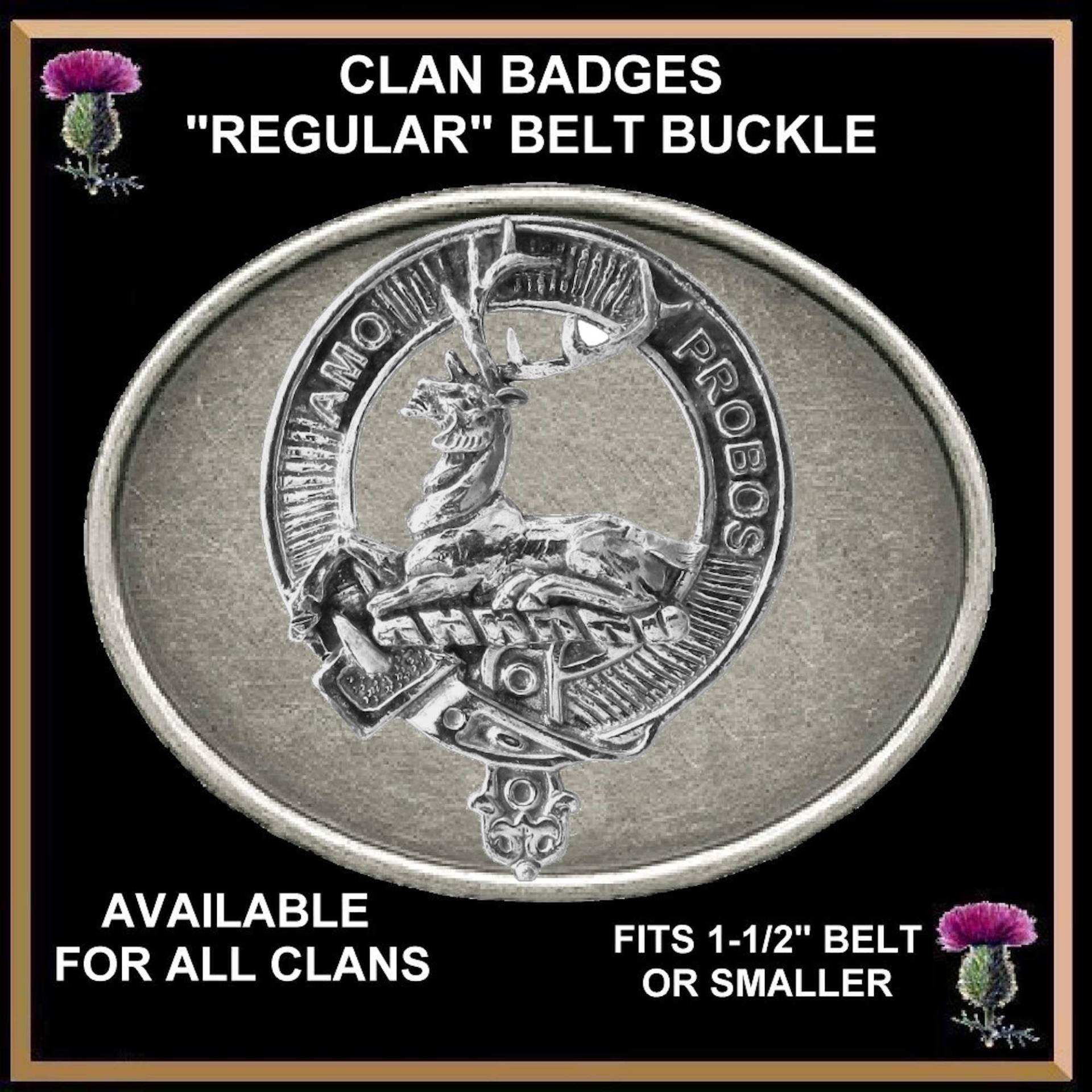 Blair Clan Crest Regelmäßige Schnalle Blair Clan Crest Regelmäßige Schnalle von celticstudio