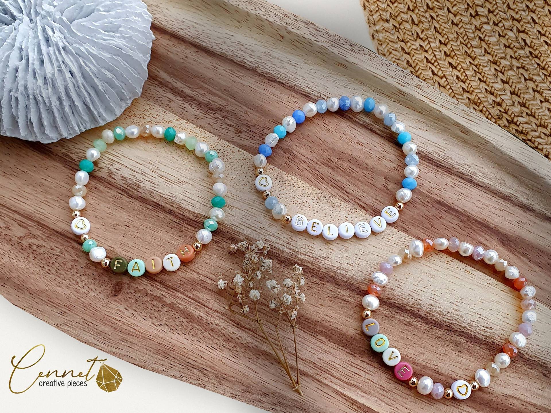 Triplicity | Armband Barockperlen Echte Süßwasserperlen Blautöne Grüntöne Warme Töne Perlen Rocailles Facettperlen Set Triplicity | Armband Barockperlen Echte Süßwasserperlen Blautöne Grüntöne Warme Töne Perlen Rocailles Facettperlen Set von cennetcreative