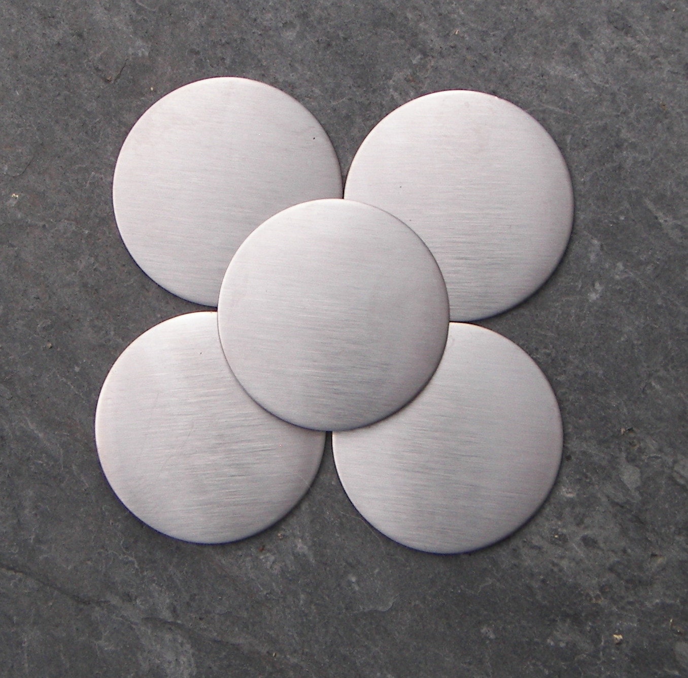 Runde Aluminiumrohlinge 1/4 "Bis 2" Scheiben Zum Gravieren von centralsupplyinc