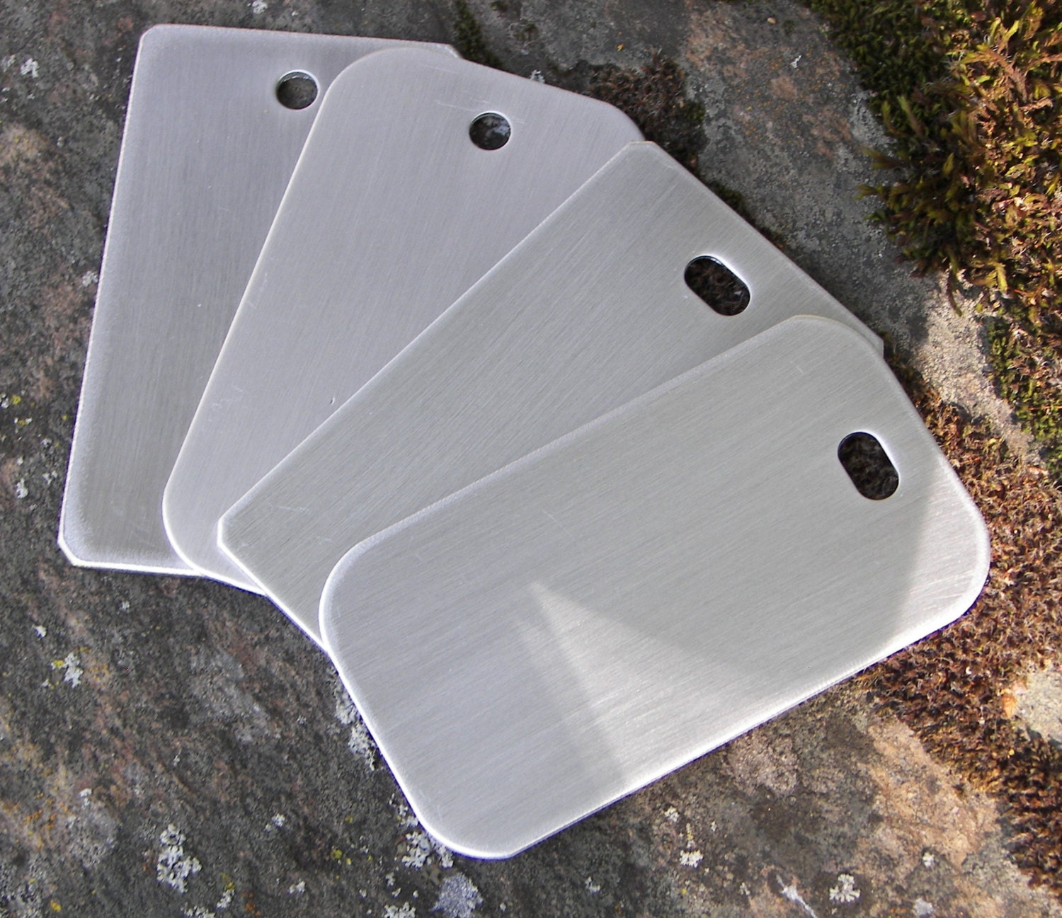 Aluminium Stanzrohlinge | 5 14 Ga, 2 "x 3.5" Gepäckanhänger von centralsupplyinc